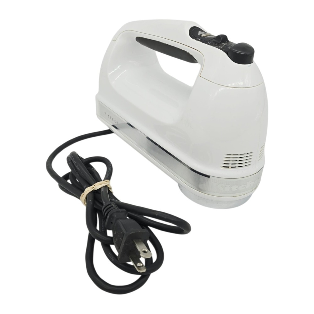 KitchenAid KHM7210WH 7-Speed Hand Mixer White Tested